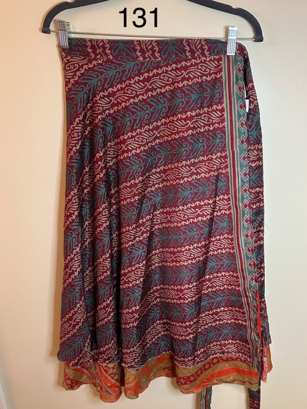 Maxi Sari Wrap Skirt (14-20)